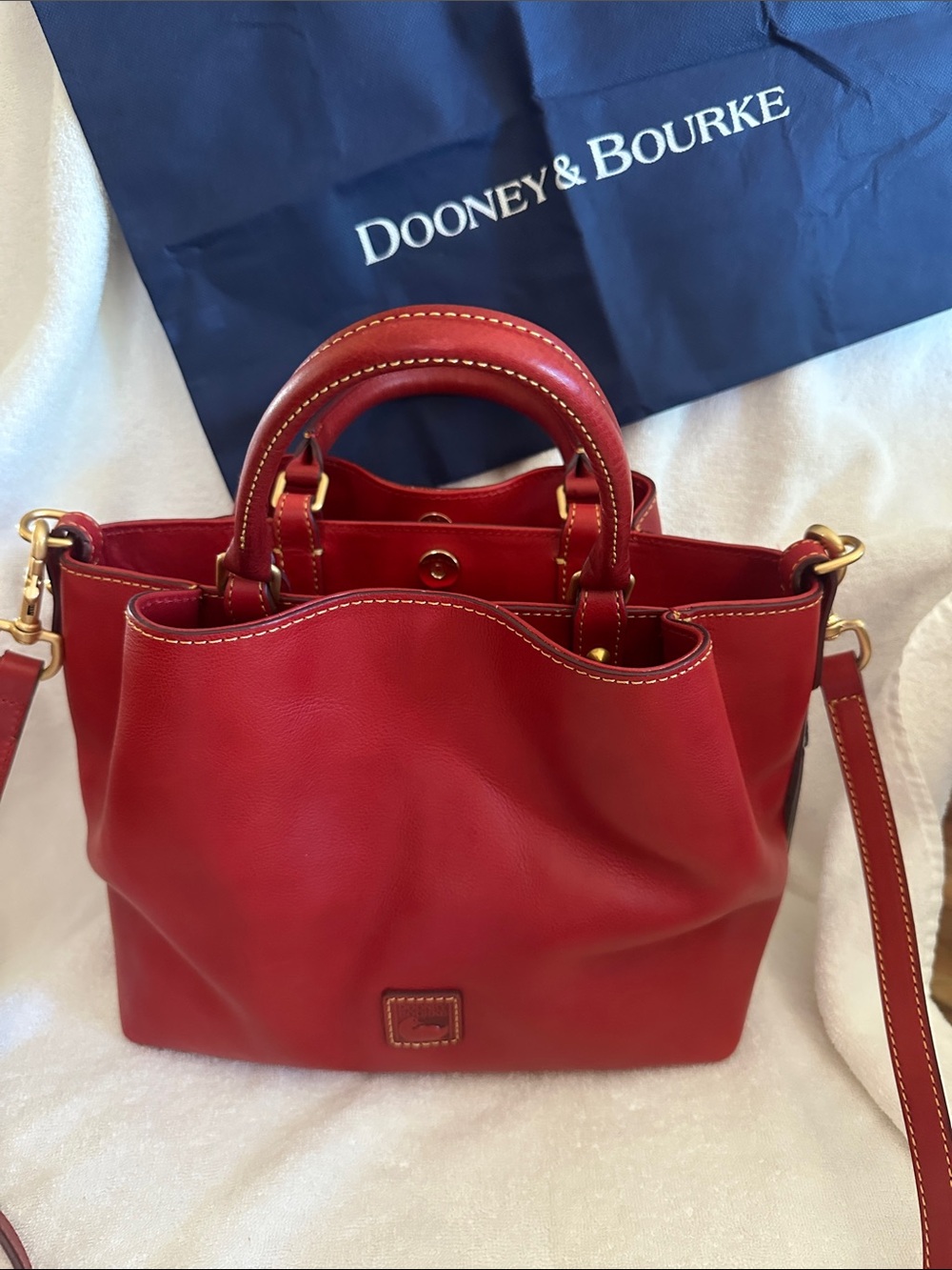 DOONEY and BOURKE red Barlow❤️ - Picture 2 of 15